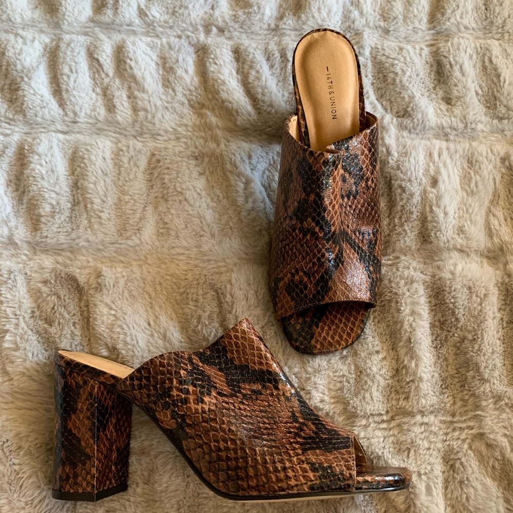 COPY - 14th & Union Snake Block Heels